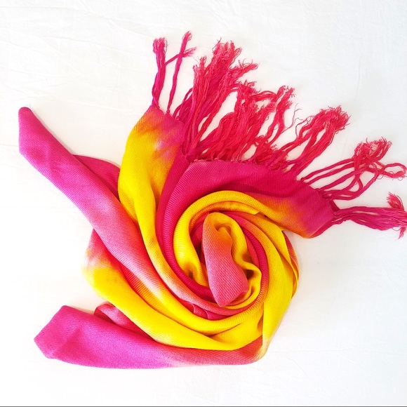 Accessories - 🛍 Tie Dye Print Pashmina